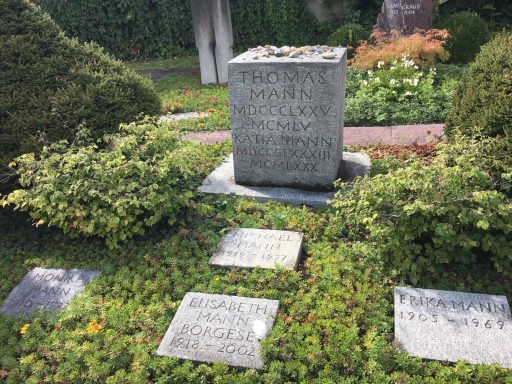 Grab der Familie Mann, Kilchberg